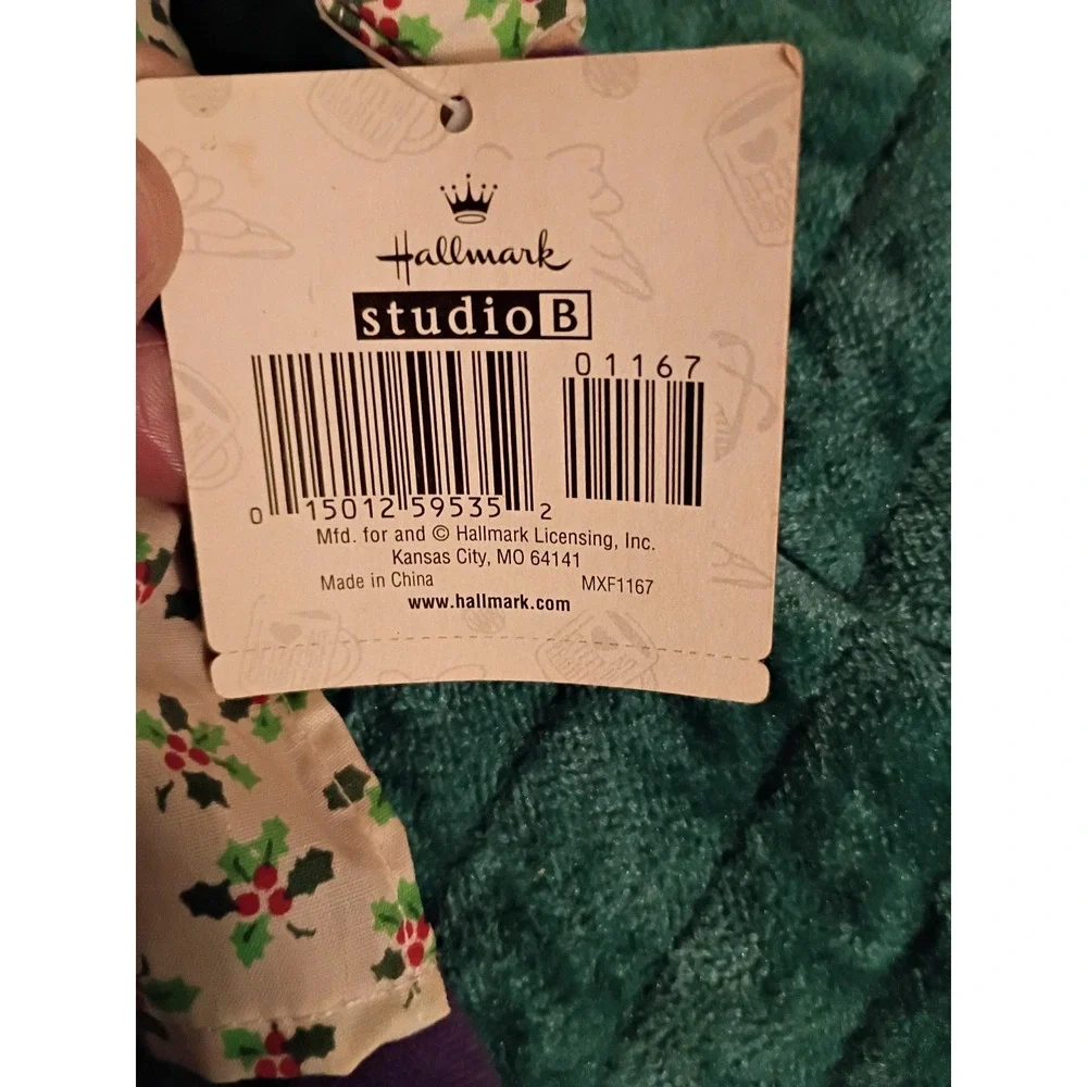MAXINE PLUSH Stressed In Holiday Style Hallmark Christmas doll